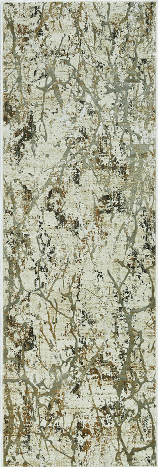 KAS Crete 6521 Ivory/Gold Highland Area Rug