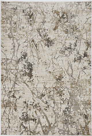 KAS Crete 6521 Ivory/Gold Highland Area Rug