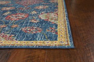 KAS Dreamweaver 5852 Blue Layla Area Rug Round Image