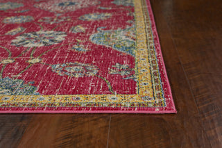 KAS Dreamweaver 5854 Pink Layla Area Rug Round Image