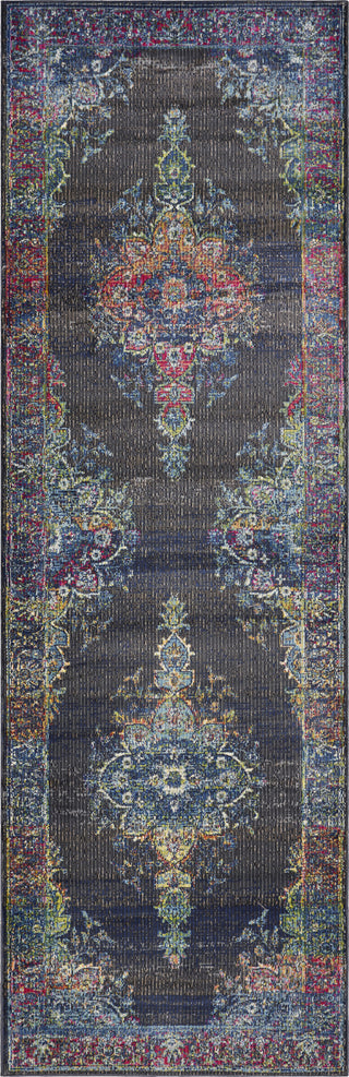 KAS Dreamweaver 5857 Charcoal Sutton Area Rug Corner Image