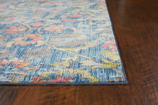 KAS Dreamweaver 5858 Blue Delaney Area Rug Round Image