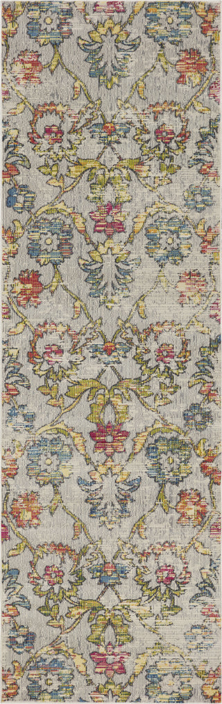 KAS Dreamweaver 5859 Grey Delaney Area Rug Corner Image