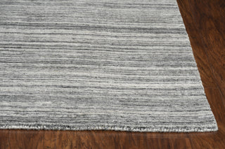 KAS Dune 1951 Grey Villa Area Rug Round Image Feature