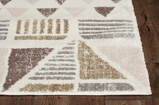 KAS Elements 6551 Ivory/Gold Austin Area Rug