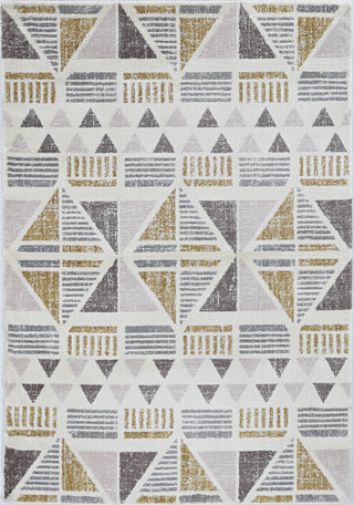 KAS Elements 6551 Ivory/Gold Austin Area Rug main image