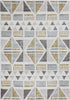 KAS Elements 6551 Ivory/Gold Austin Area Rug