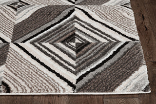 KAS Elements 6553 Grey/Mocha Soho Area Rug Main Image