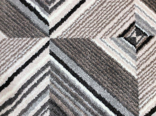 KAS Elements 6553 Grey/Mocha Soho Area Rug Main Image