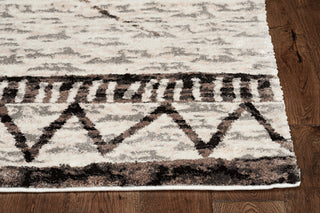 KAS Elements 6554 Ivory/Mocha Morton Area Rug Main Image