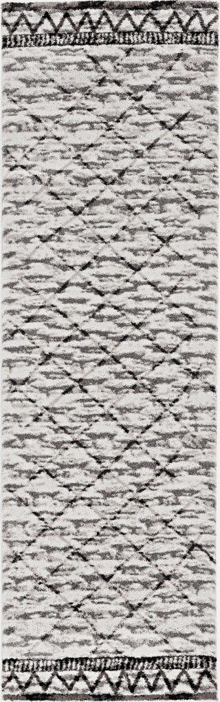 KAS Elements 6554 Ivory/Mocha Morton Area Rug