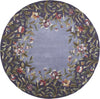 KAS Emerald 9006 Lavender Garden Area Rug Corner Image