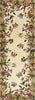 KAS Emerald 9019 Antique Beige Butterfly Garden Area Rug Runner Image