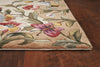 KAS Emerald 9019 Antique Beige Butterfly Garden Area Rug Lifestyle Image Feature