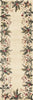 KAS Emerald 9022 Ivory Tropical Border Area Rug Runner Image