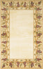 KAS Emerald 9058 Ivory Grapes Border Area Rug Main Image