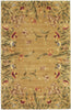 KAS Emerald 9080 Gold Tulip Garden Area Rug Main Image