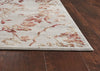 KAS Empire 7060 Ivory/Red Flora Area Rug Round Image