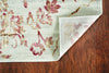 KAS Empire 7060 Ivory/Red Flora Area Rug Lifestyle Image