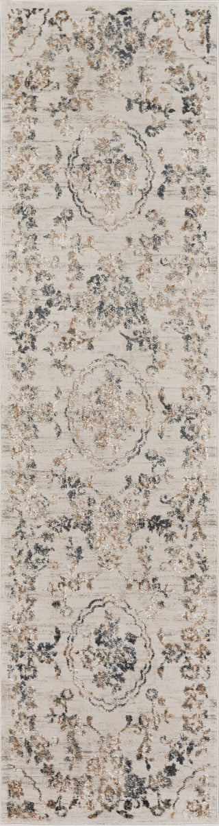 KAS Empire 7061 Grey Flora Area Rug Lifestyle Image