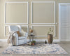 KAS Empire 7062 Ivory/Blue Flora Area Rug Runner Image Feature