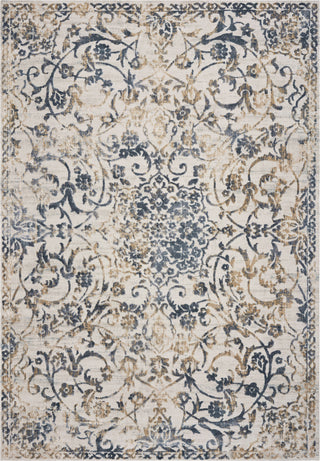 KAS Empire 7063 Ivory/Slate Elegance Area Rug main image