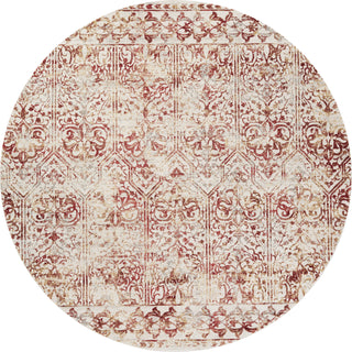 KAS Empire 7065 Red Marrakesh Area Rug Corner Image