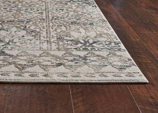 KAS Empire 7067 Grey Marrakesh Area Rug Round Image Feature