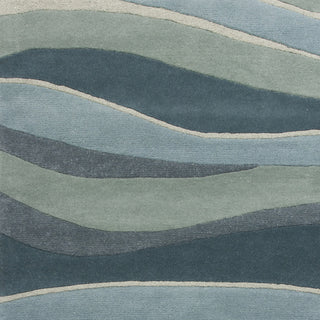 KAS Eternity 1053 Ocean Landscapes Area Rug Corner Image