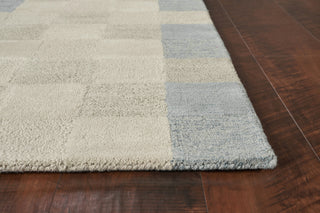 KAS Eternity 1081 Seaside Checkerboard Area Rug Runner Image Feature