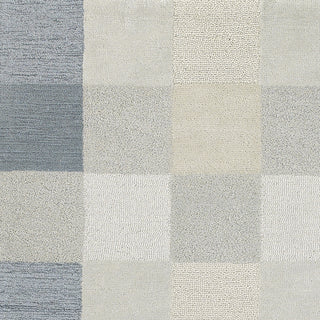 KAS Eternity 1081 Seaside Checkerboard Area Rug Corner Image