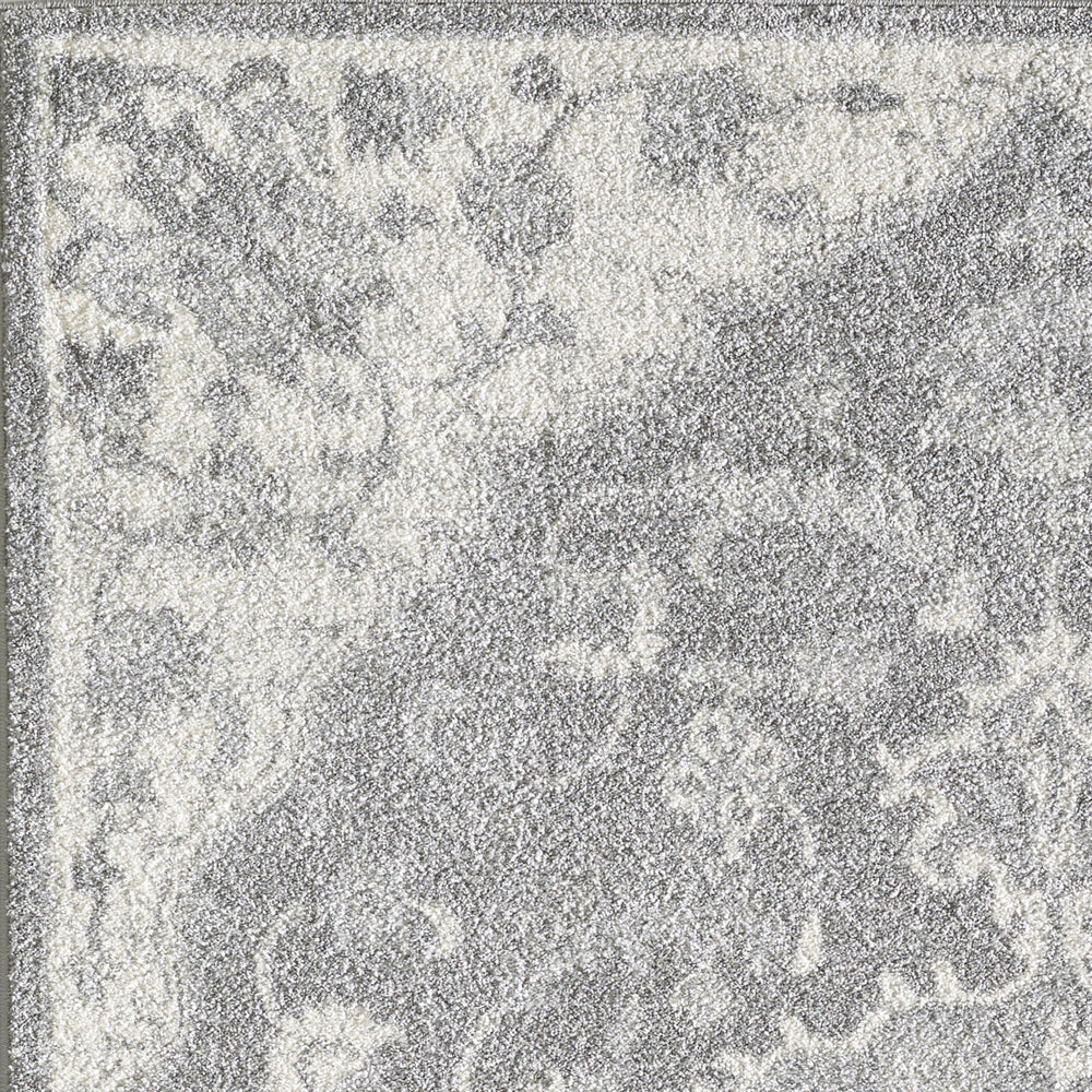 KAS Evolution 5100 Grey Farrah Area Rug Lifestyle Image Feature