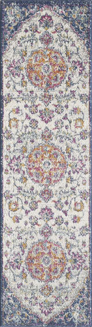 KAS Evolution 5101 Ivory/Navy Farrah Area Rug