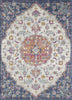 KAS Evolution 5101 Ivory/Navy Farrah Area Rug