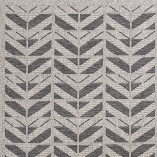 KAS Farmhouse 3200 Grey Chevron Area Rug Runner Image