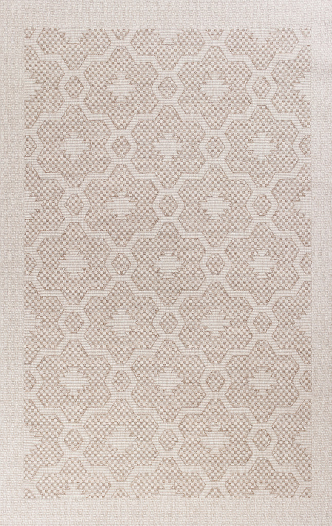 KAS Farmhouse 3202 Beige Mosaic Area Rug main image