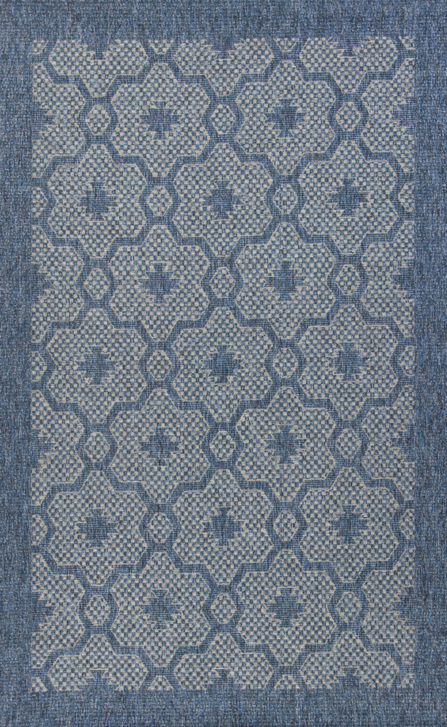 KAS Farmhouse 3203 Blue Mosaic Area Rug main image