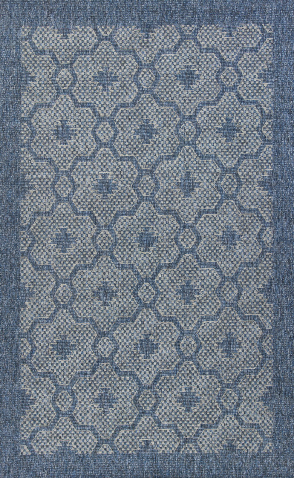 KAS Farmhouse 3207 Blue Rustico Area Rug – Incredible Rugs and Decor
