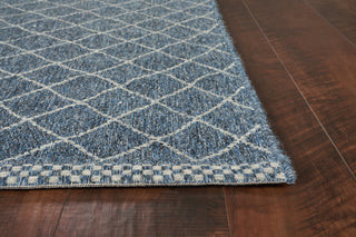 KAS Farmhouse 3207 Blue Rustico Area Rug Round Image Feature