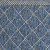 KAS Farmhouse 3207 Blue Rustico Area Rug Corner Image