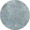 KAS Fina 0553 Silver Sage Silky Shag Area Rug Round Image