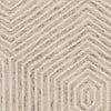 KAS Gramercy 1607 Ivory Honeycomb Area Rug Runner Image