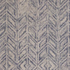 KAS Gramercy 1611 Blue Hither Herringbone Area Rug Corner Image
