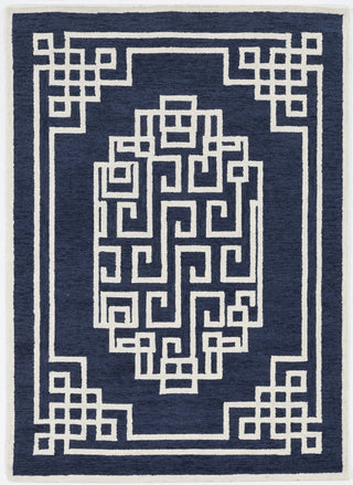 KAS Gramercy 1613 Navy Ivory Maysville Area Rug main image