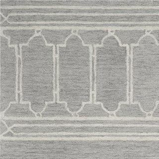 KAS Gramercy 1633 Grey Cassa Area Rug Corner Image