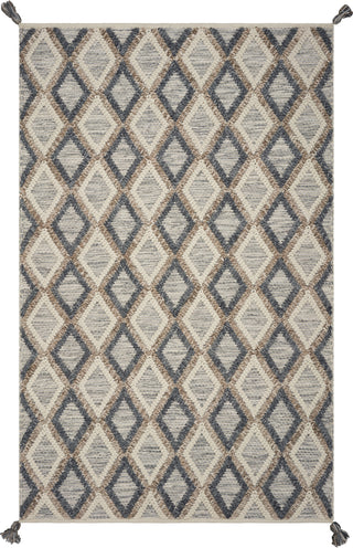 KAS Hang Ten Malibu 850 Slate/Beige Newport Beach Area Rug main image