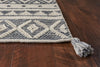 KAS Hang Ten Malibu 852 Grey Encinitas Area Rug Round Image