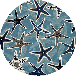 KAS Harbor 4203 Blue Sands Area Rug Lifestyle Image Feature