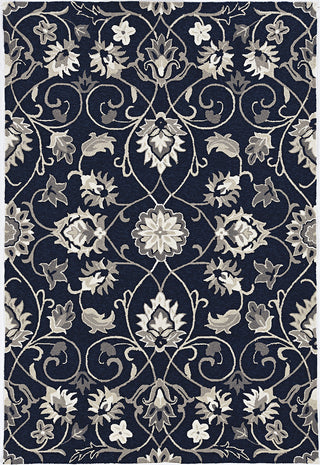 KAS Harbor 4206 Navy Manor Area Rug