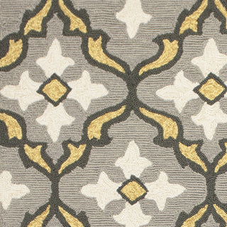 KAS Harbor 4209 Grey/Gold Mosaic Area Rug Lifestyle Image Feature